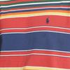 Polo Ralph Lauren FW23 Color Block Logo Embroidered Striped Short Sleeve T-Shirt Men Tops Multicolor MNPOTSH1N821861-410