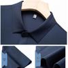 Hengyuanxiang Men's Wrinkle-Resistant Printed Short-Sleeve Shirt