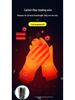 Rechargeable Electric Heated Gloves for Men: Winter Motorcycle Riding, Thickened Velvet for Warmth and Cold Protection