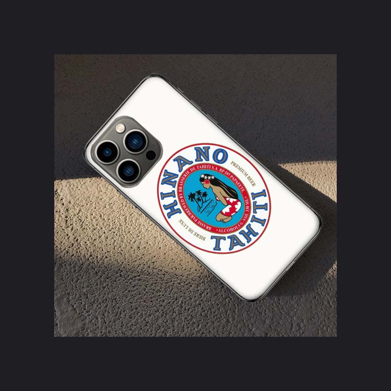 H-Hinano Tahiti Girl Beach Phone Case For Apple Iphone 16 15 Plus 13 12 Mini 16E 11 14 Pro Max X XS XR 8 7 SE 2020 Cover Shell C