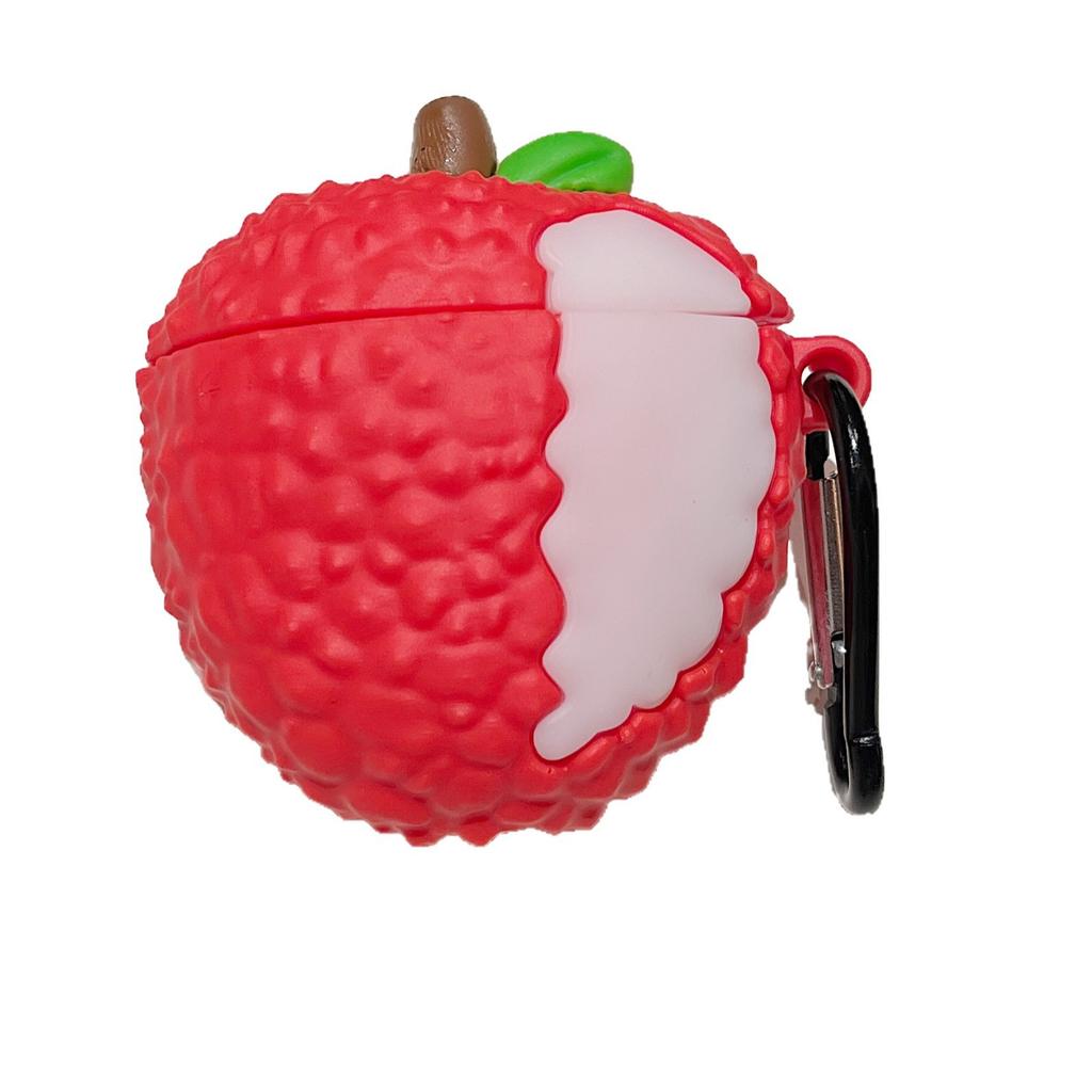Cute electroplated lychee AirPods pro apple bluetooth headset case 1/1/1/1st generation cartoon protective case