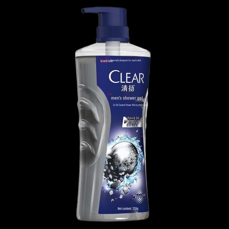 Clear Men s Balancing Oil Control Deep Cleansing Shower Gel