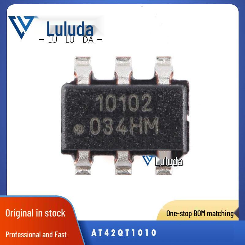 

AT42QT1010 Single-Key Capacitive Touch Controller Chip SOT23-6 with BOM Compatibility.