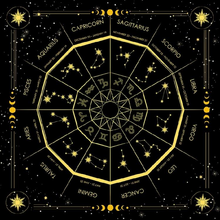 23x23In Board Game Card Magician Daily Pad Tarot Tablecloth Rune Divination Altar Tarot Patch Table Cover Table Cloth