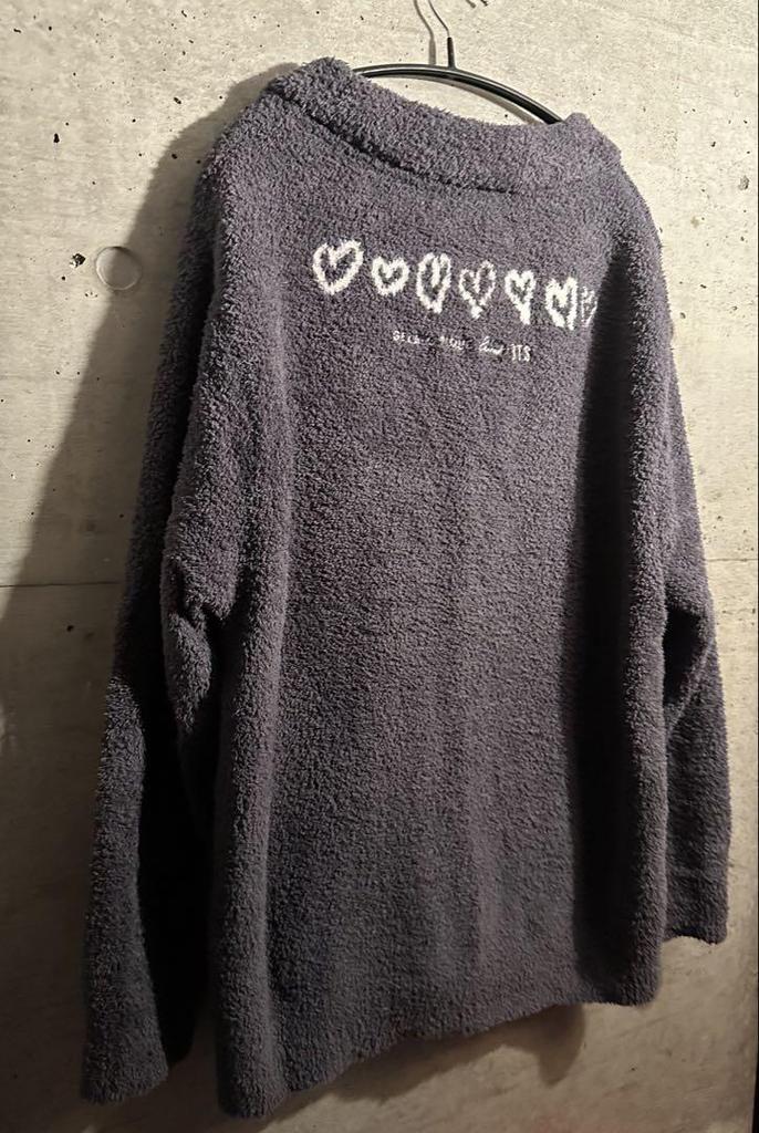 [USED] BTS X Gelato Pique Cardigan, Gray, M-L, Gelato Pique Japan Exclusive