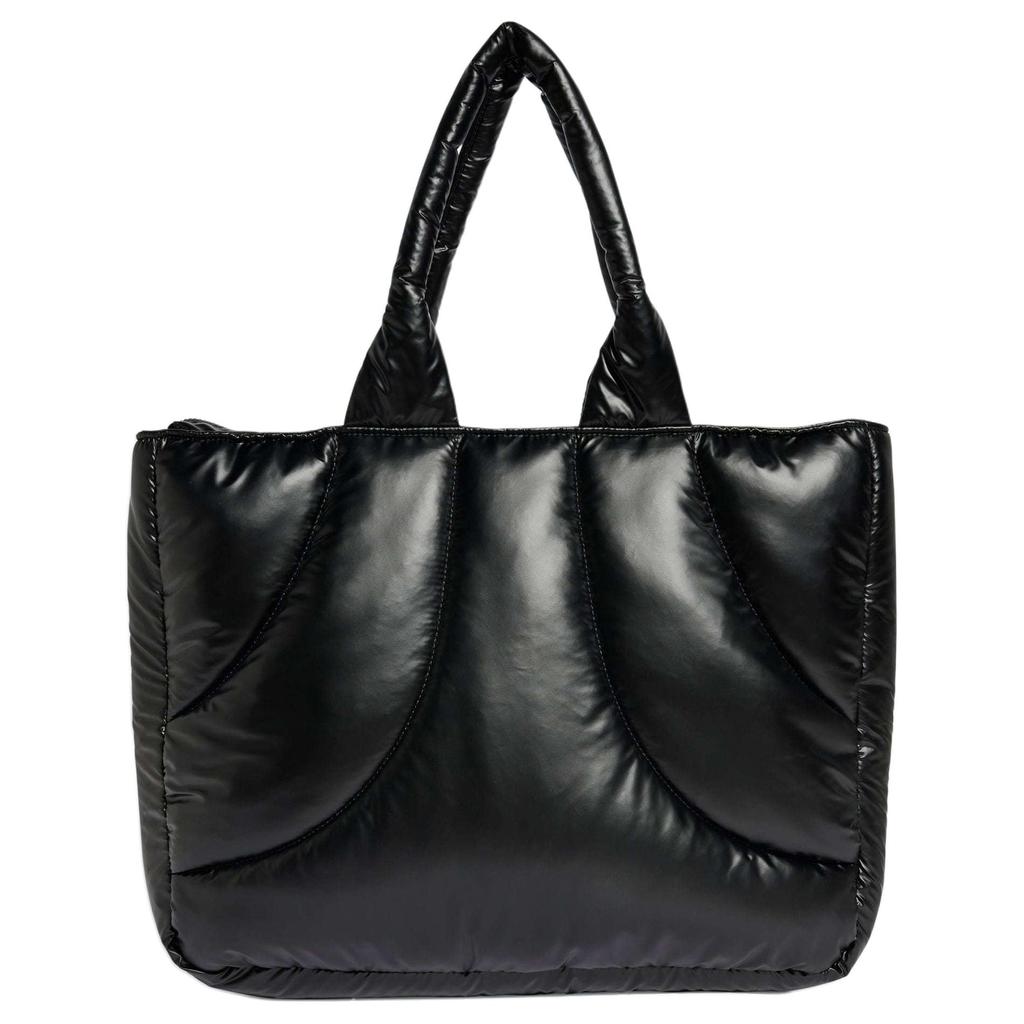 adidas Polyurethane Tote Bag, Shopping Bag, Shoulder Bag, Handbag Regular Unisex Black Adidas JM0282