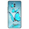 For Meizu M6 Note Case Silicone Cat Painted Soft Black Cover for Meizu M6Note M3 Note 8 Cover TPU Coque Protective Capa