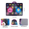 106x80cm Kids Electronic Dance Mat Double Players Mode with Light&Bluetooth Kids Floor Music Blanket Interactive Educational Toy