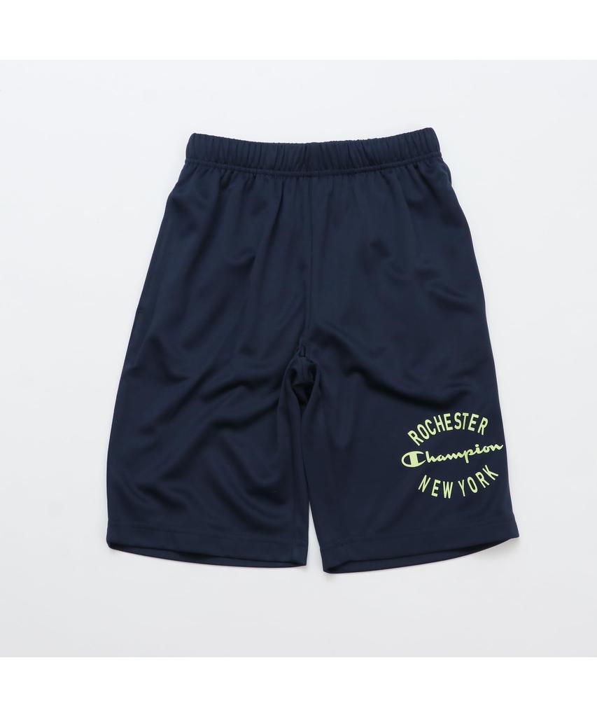 Champion Short Sleeve Crew Neck Tracksuit Set with Graphic Logo Basic Sport and Pale Kids' (2-Piece Set) Quick-Drying Print, T-Shirt Shorts, Blue,