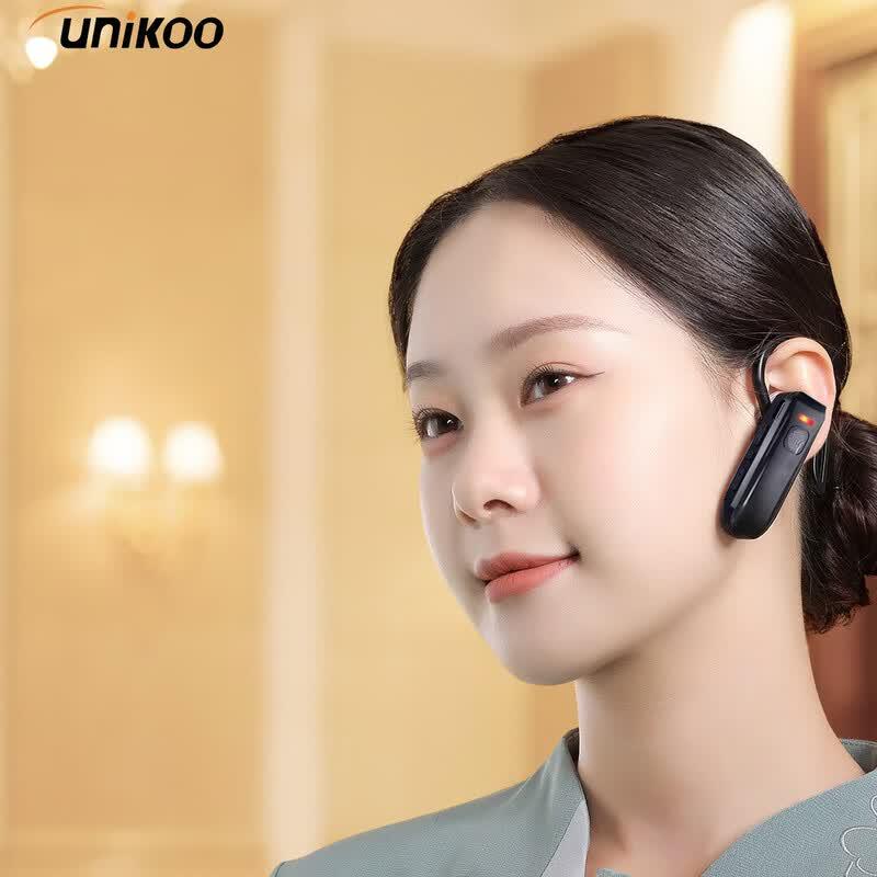 UNIKOO Mini Ear-Hook Bluetooth Walkie-Talkie (CN version)