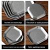ZISIZ Stainless Steel Octagonal Serving Plate