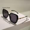 Vintage Square Sunglasses Women Fashion Cute Candy Color Rim Gradient Shades  Trendy Retro Brand Design Sun Glasses
