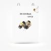 10Pcs 10Mm Momentary Push Button Switch Ds-314 Ds-316 Self Reset Threaded Panel Mount Switch For Diy Electronic Circuit Projects