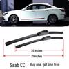 Fits BAIC Senova CC 2015-2017 Original Front Windshield Boneless Wiper Blade Rubber Strip