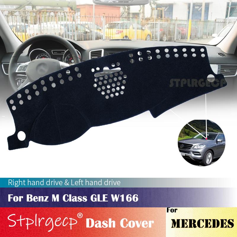 for Mercedes Benz M Class GLE W166 Dashboard Cover Protective Pad Car Accessories Sunshade Carpet ML350 ML250 GLE250 GLE350