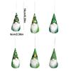 St. Patrick Day Pendant Home Decor Green Doll Ornaments Faceless Rudolph Hangers Dwarf Hanging