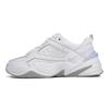 Nike M2K Tekno Textile, Artificial Leather Low Top Chunky Sneakers Women's Pink White AO3108-100(TeamS-S-BOX)