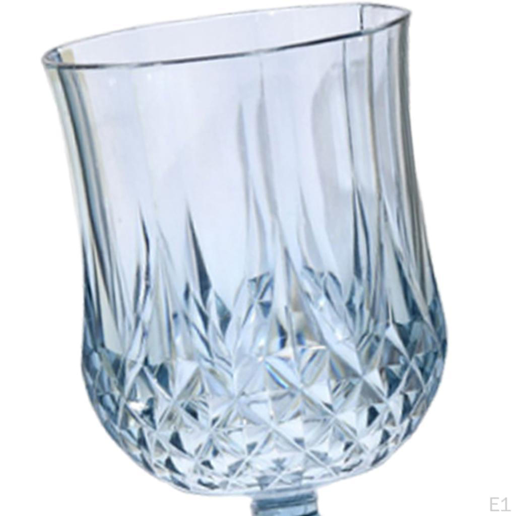 Acrylic Goblet Cup Home Decoration Unique Versatile Drinking Drinkware for Wedding Restaurant