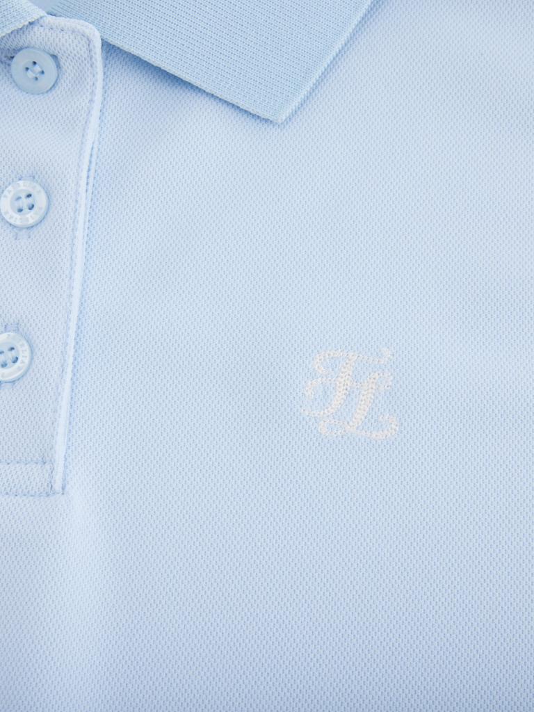 FAIRLIAR GOLF Loose Fit Sleeveless Polo Shirt (Light Blue)