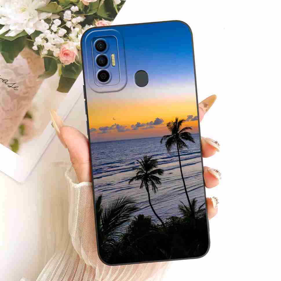 For Tecno Spark 7 Fashion Dragon Shockproof Protector Protective Phone Casing Spark7 7P 7Pro KF6 KF7j Soft Silicone Case Cover