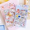 Cartoon Cat Stickers Kawaii Animal Stickers Student DIY Scrapbook Diary Planner Handbook Aesthetic Stickers School Stationery