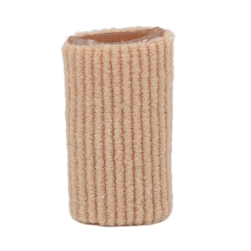 10pcs Toe Cushion Tube Soft Silicone Finger Toe Sleeves Corn Pad Protector for Blisters Calluses