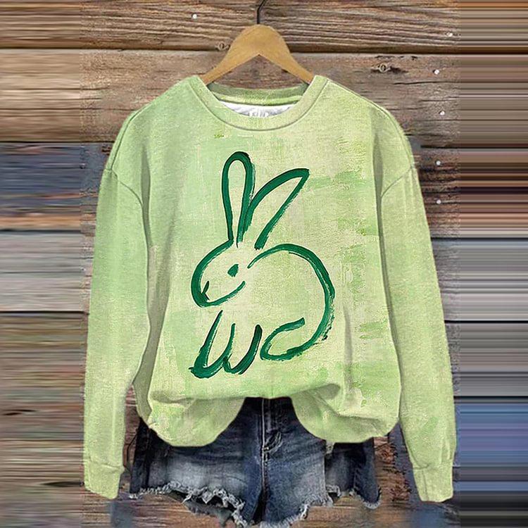 

Свитшот с длинным рукавом градиентного цвета и принтом в стиле арт, с круглым вырезом - Универсальный и теплый базовый слой XS