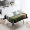 Natural Storm Tablecloth Party Restaurant Banquet Decoration Stain Resistant Waterproof  Home Table