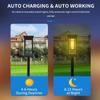 Tungsten Filament Solar Lights Outdoor Waterproof Garden Stake Lights for Yard Patio Lawn Pathway Atmosphere Decoration