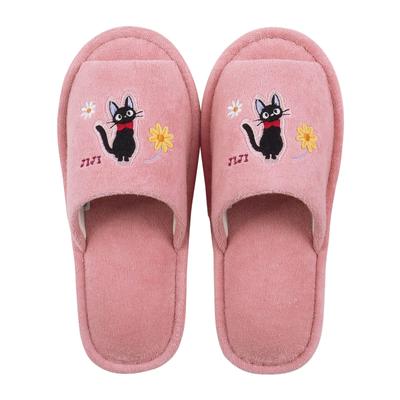 Senko Slippers, Kiki's Delivery Service Flower Stroll, Pink, One Size Fits All