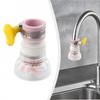 Adjustable Flexible Faucet Extender Blue Pink Splash Filter