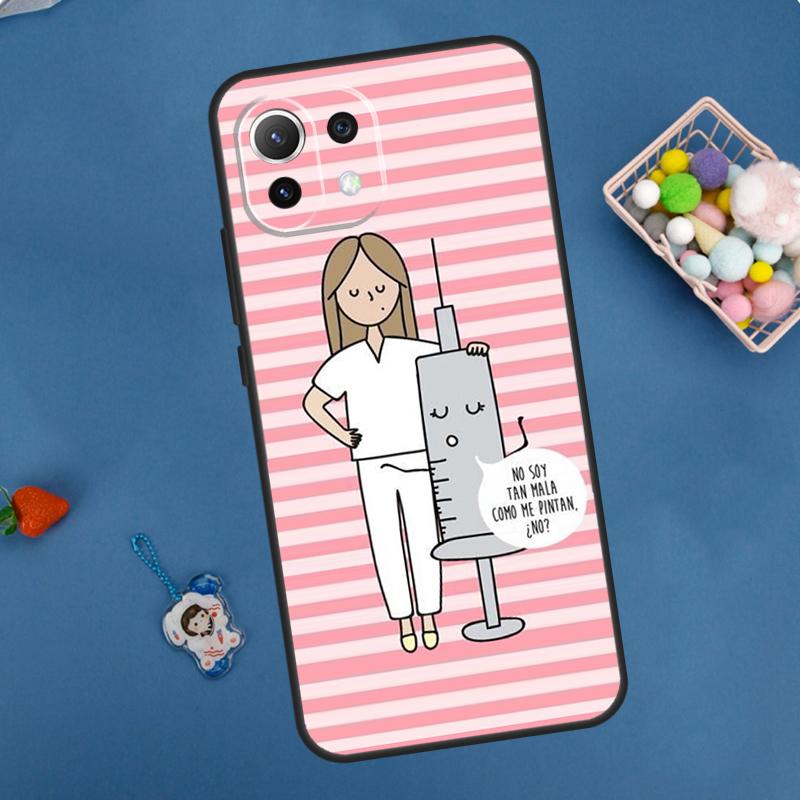 Nurse Doctor Dentist Case For Xiaomi 13 14 15 Ultra 11T 12T 13T 14T Pro POCO X7 Pro X3 X5 X6 M6 F5 F6 Pro Cover