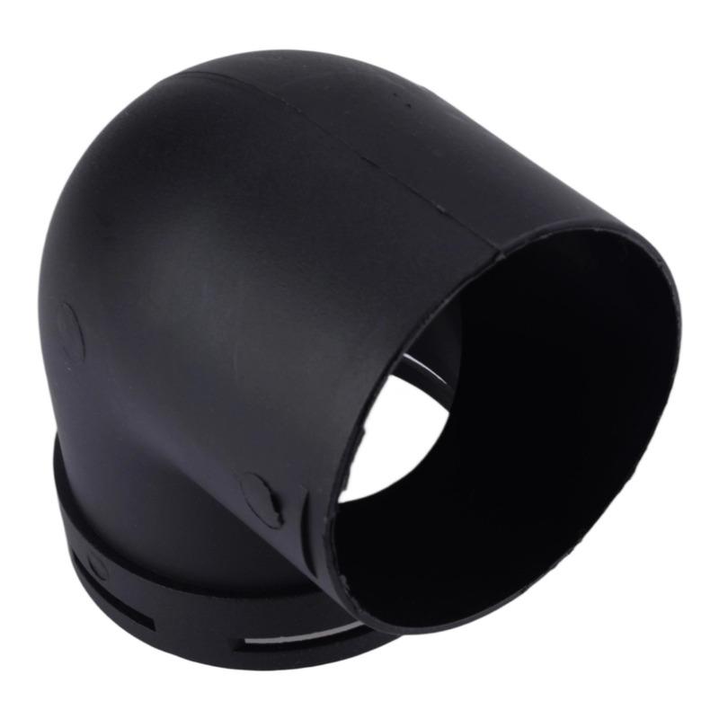 60mm L-Shaped Bend Car Air Diesel Heater Duct Hose Pipe Outlet Connector Fit for Webasto Eberspaecher