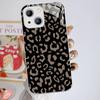 Leopard Cheetah Print Tempered Glass For Iphone 14 13 12 11 Pro Mini XS MAX 14Plus X XS XR Fundas