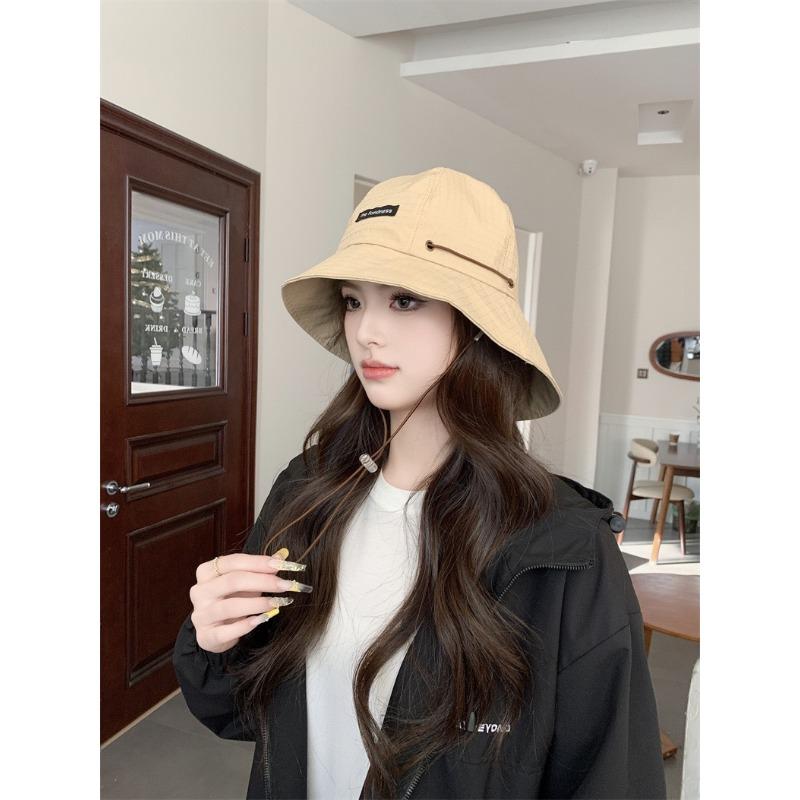 Men's Women's Summer Outdoor Camping Neck Protection Basin Hat Japanese Style Large Eave Sunshade Leisure Sun Protection Waterproof Hat