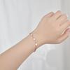 Four-leaf Clover Bracelet Female Ins Niche Design New Mori High-end Girlfriend Jewelry Simple and Cold Wind Jewelry
