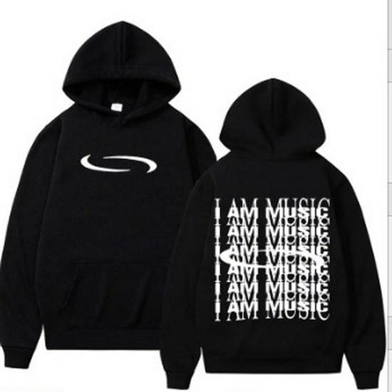 

2024 Short Sleeve Versatile Casual Hoodie with English Print – Popular and Trending S