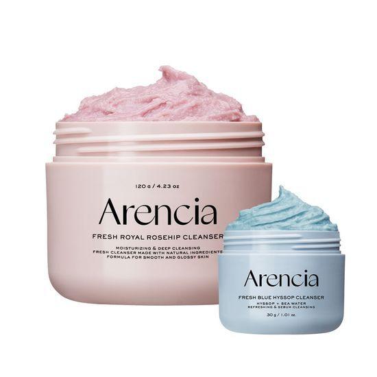 arencia Fresh Royal Rosehip Cleanser 120g (+ Blue Cleanser 30g)