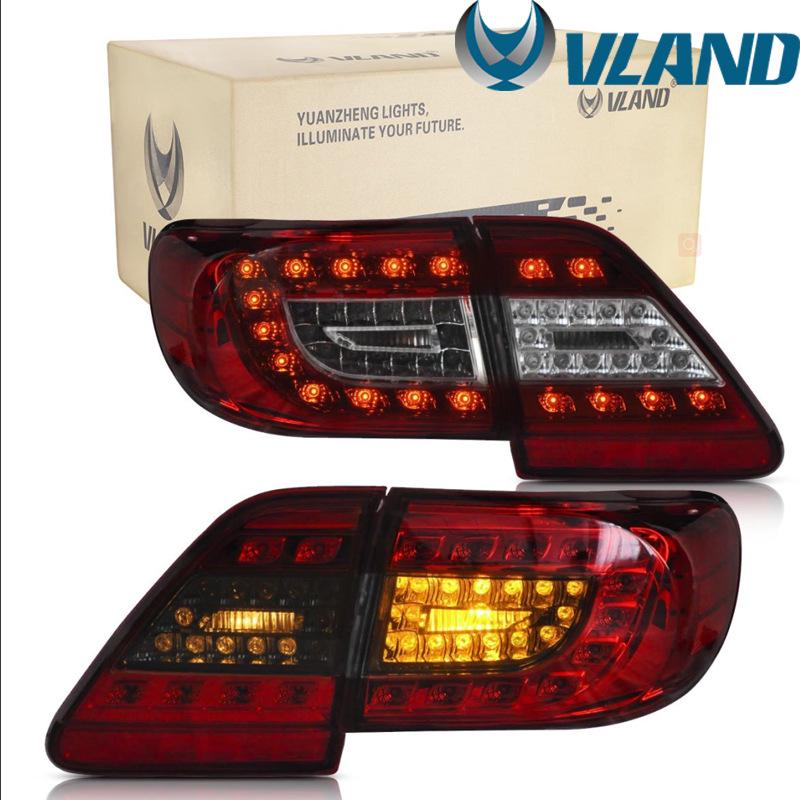 VLAND LED Taillight Assembly for 2011-2013 Corolla: Brake & Turn Signal Lights