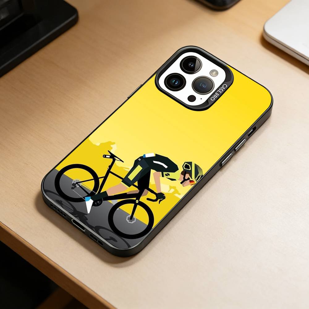 T-Tour de France Phone Case For iPhone 17,16,15,14,13,12,11 Plus,Pro Max,XS,Colorful Silver Phone case Funda Cover