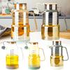 1000ml Kochgewürzölflasche Saucenflasche Glas Aufbewahrungsflaschen Für Öl Und Essig Ölspender Für Die Küche I5T7