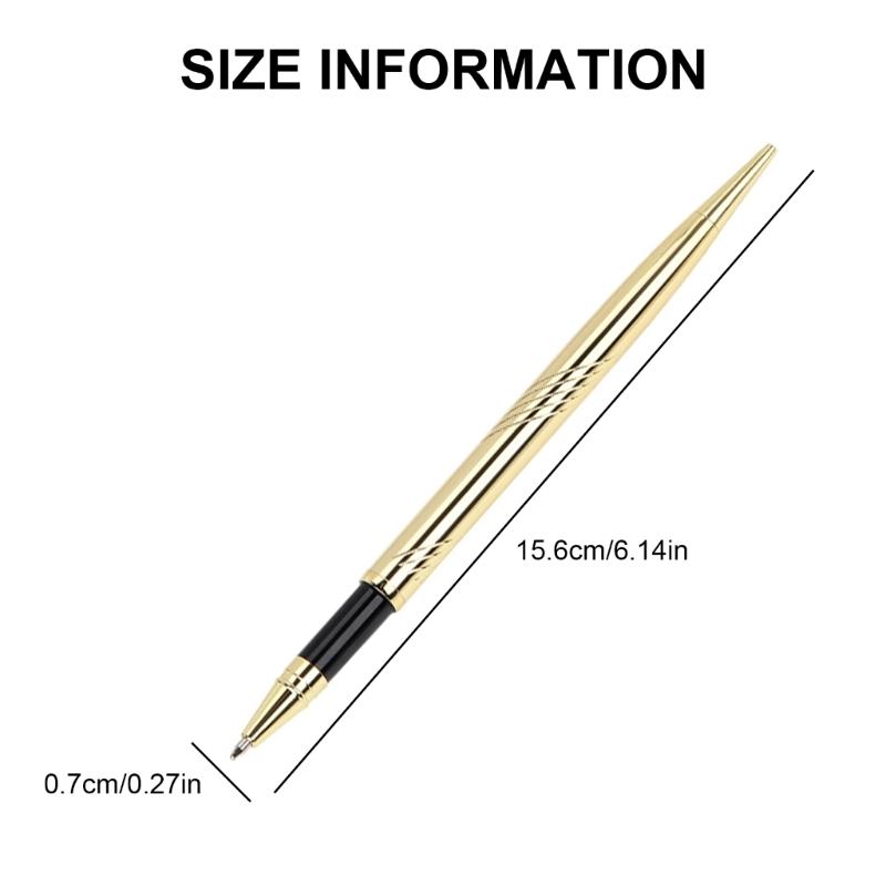 5 Stück Thekenstift Kugelschreiber Empfangsstift Unterschriftenstift mit Sockel Metallstift für Hochzeiten Banken