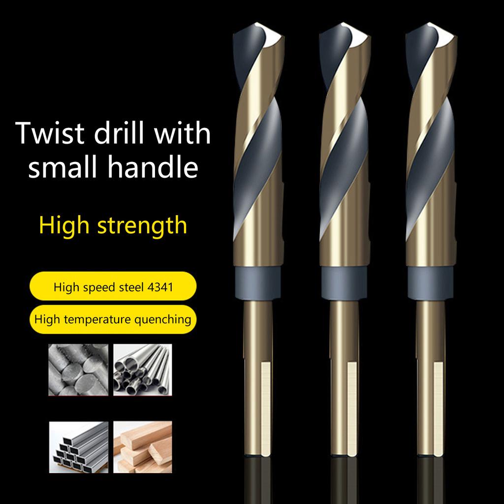 Round Shank Reduced Twist Drill Bits Cobalt HSS Hole Cutter Drilling Tool For Wood Iron Stainless Steel Aluminum Metal