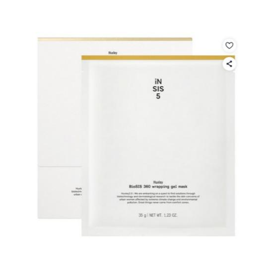 HUXLEY Biosys 360 Wrapping Gel Sheet Mask Firming Hydrating Pack 5pcs