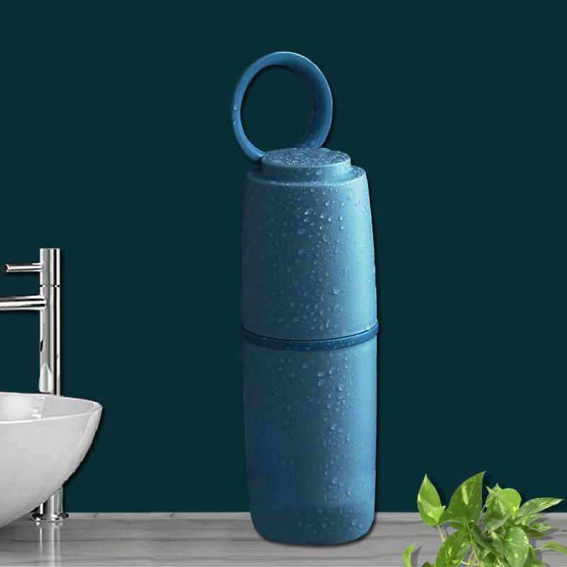 YIXI 3-in-1 Double-Layer Travel Wash Cup Set
