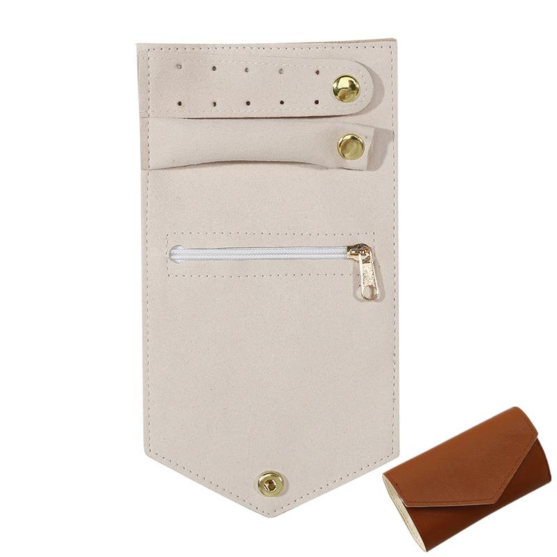 Skládací role na šperky Praktický organizér na šperky Taška na šperky Kosmetická taštička Displej na šperky Cestování Domů Skládací taška