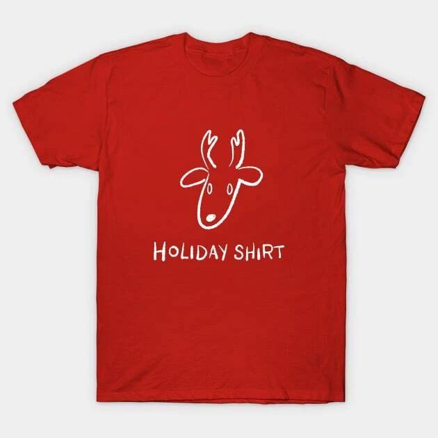 Minimalist Holidays - Holiday Shirt Made in Australia T-Shirt 4XL
