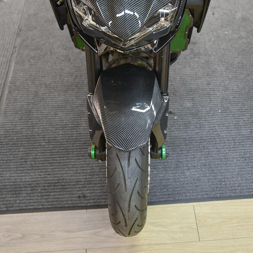 Motorcycle Front Fender Mudguard Wheel Splash Guard Tire Hugger Accessory for Kawasaki Z900 2017-2024 2023 2022 2021 2020
