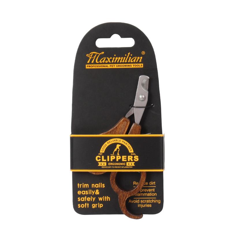 Pet Nail Clippers Cat Dog Nail Clippers Size Small Pet Dog, Wooden Nail Clippers Portable Portable Trimming 92717.01