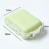 New Hot Weekly Mini 8 Grids Travel Portable Vitamin Pill Box Cases Container Organizer Storage Tablet Medicine Pills Fish Oils